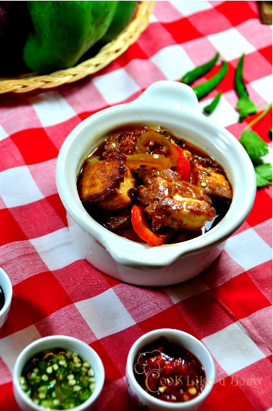 Chili Paneer Indo Chinese recipe