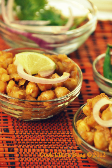 Bengali style kabuli chana recipe