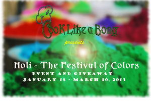 Holi - The Festival of Colors Event Logo