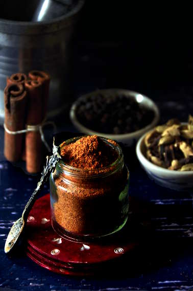 Ground spice for chole